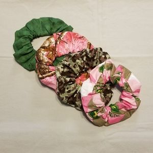 Handmade Scrunchies - Camo / John Deere